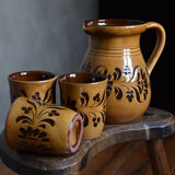 Pitcher and cups set