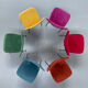 Colorful dining chairs