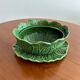 Fruit bowl with saucer in earthenware "Cabbage" - Bordallo Pinheiro