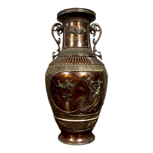 vase en bronze cloisonné