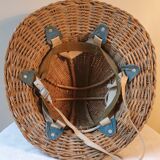 Casque de sécurité chinois en osier