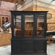 80s patinated bookcase