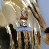 Bougeoirs Muraux en Laiton Holmström, Arvika, Suède, Années 1950