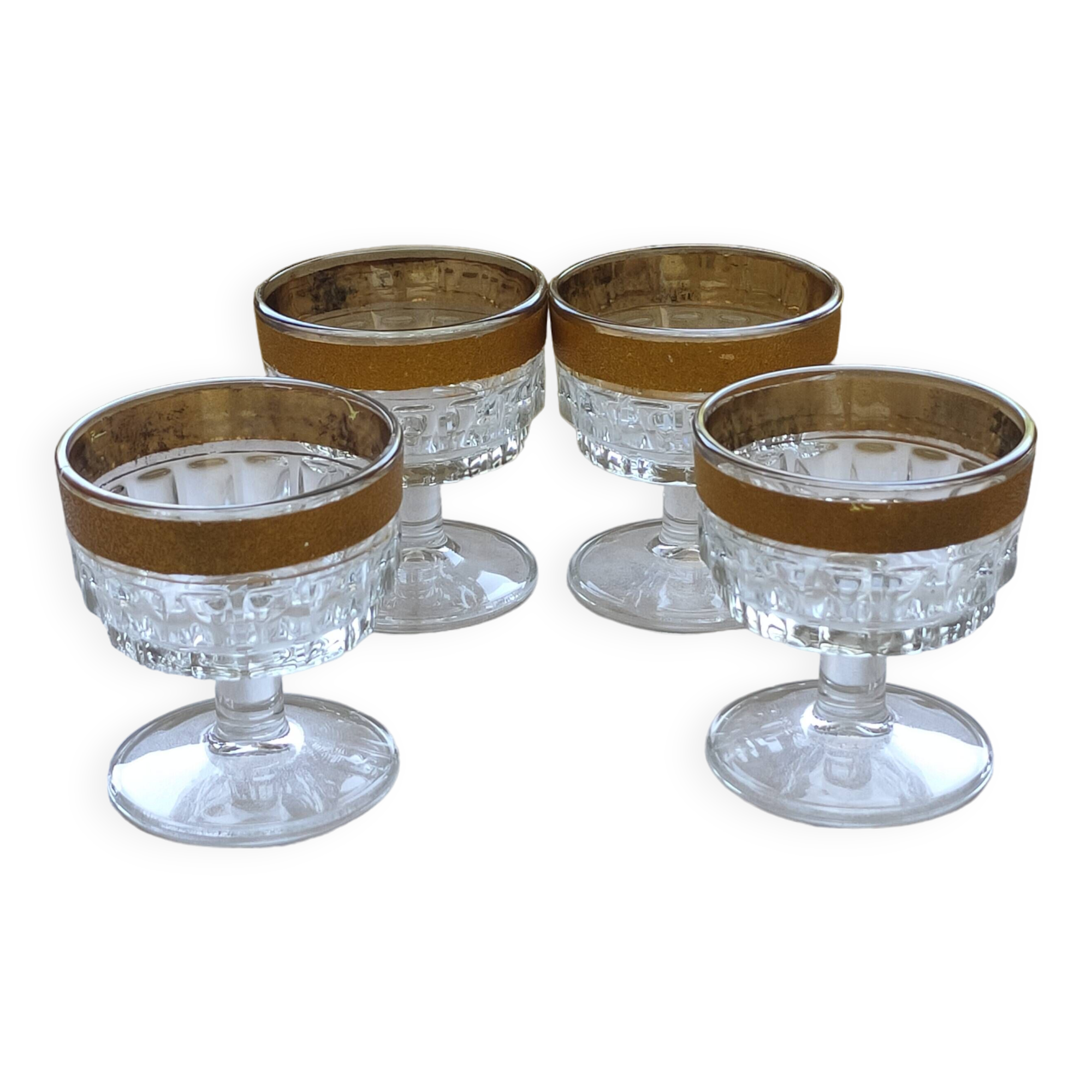 Small 50s whiskey glasses.
