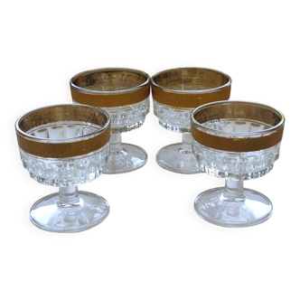 Petits verres à whisky années 50.