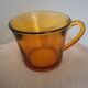 Duralex - lot de 4 tasses à café verre orange