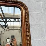 Gilded mirror, late 19th century