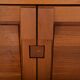 Vintage solid elm sideboard by Pierre Chapo, model R08