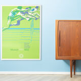 1970s poster “hürdenlauf”, otl aicher