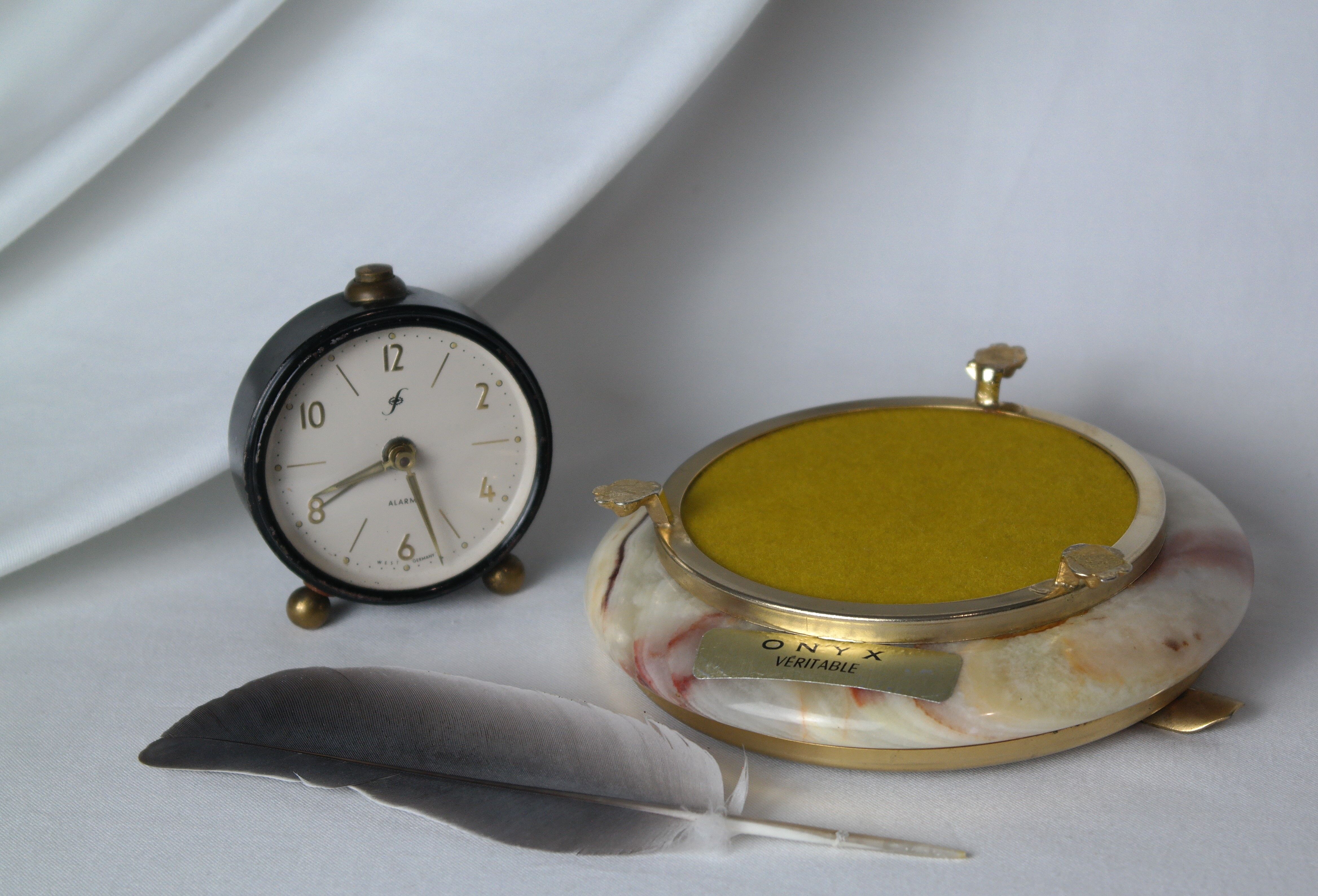 Vintage onyx ashtray