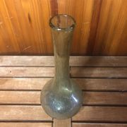 Old biot soliflore vase vintage bubble blown glass #a408