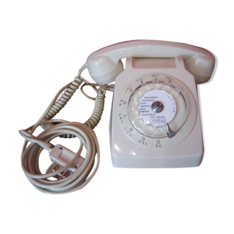 Téléphone beige des années 1970