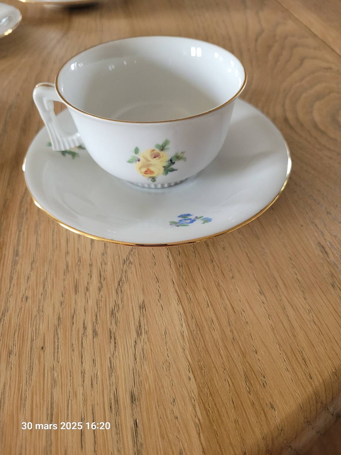 4 Royal Epiag cups and saucers