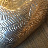 Empty vintage pocket in partitioned brass