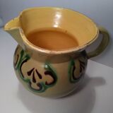 Carouge pottery water pitcher