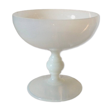 Opaline footed bowl