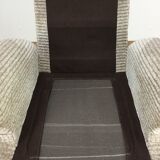 Space age 70's armrests and velvet