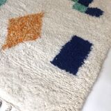 Moroccan Berber carpet Beni Ouarain 2x1.27m