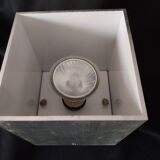 Brushed stainless steel wall lamp