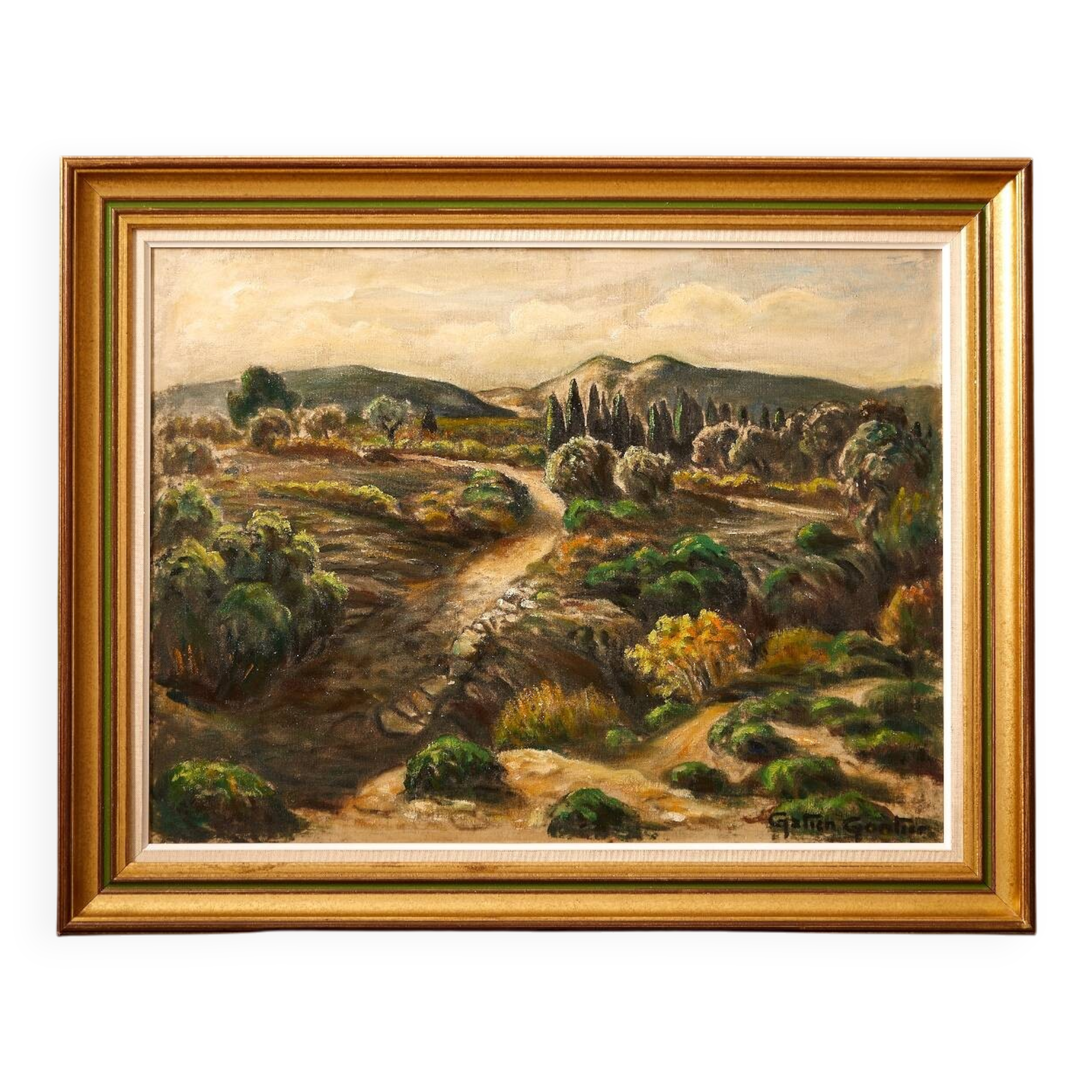 Oil on canvas Gatien Gontier