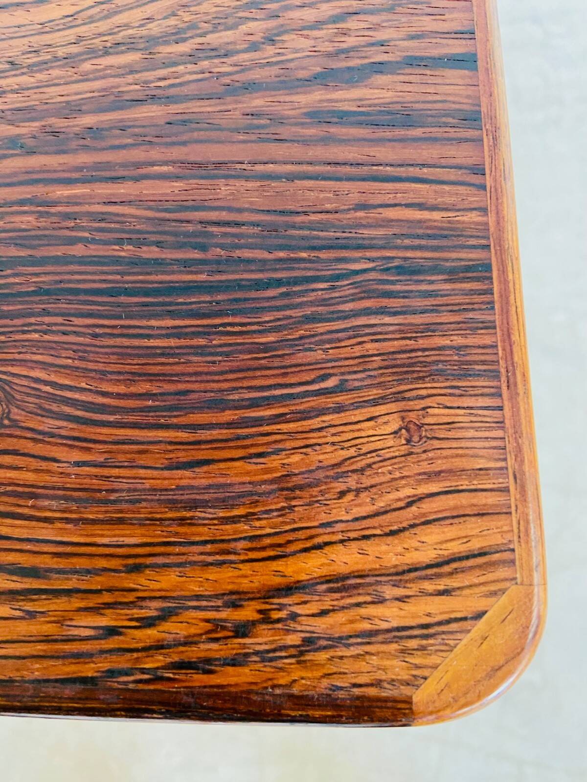 Vintage Danish mid-century rosewood coffee table 1970s