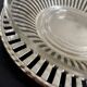 Beurrier ancien Duralex verre et métal