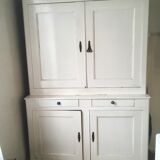 Buffet en bois, blanc