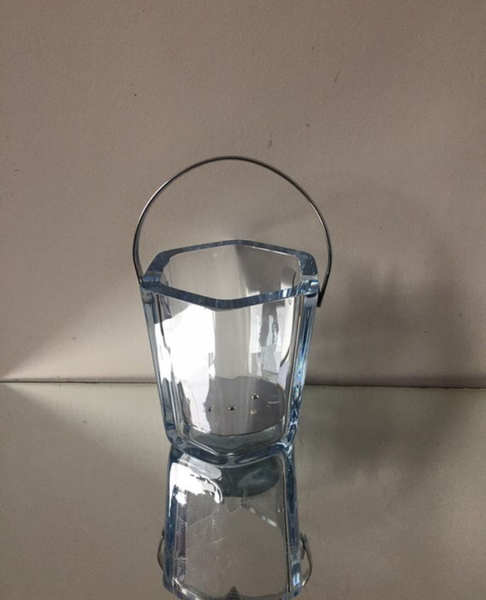 Strombergshyttan crystal  ice bucket 1967