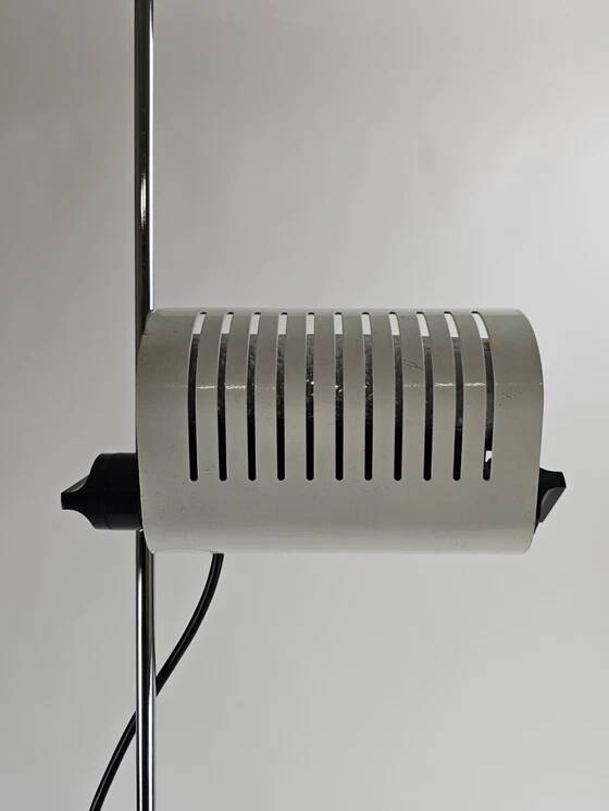 Joe Colombo floor lamp model 626 for Oluce white