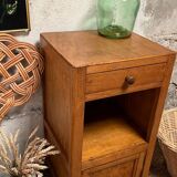 Honey bedside table from the 50s
