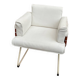 80s leather armchair