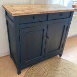 Buffet parisien bleu