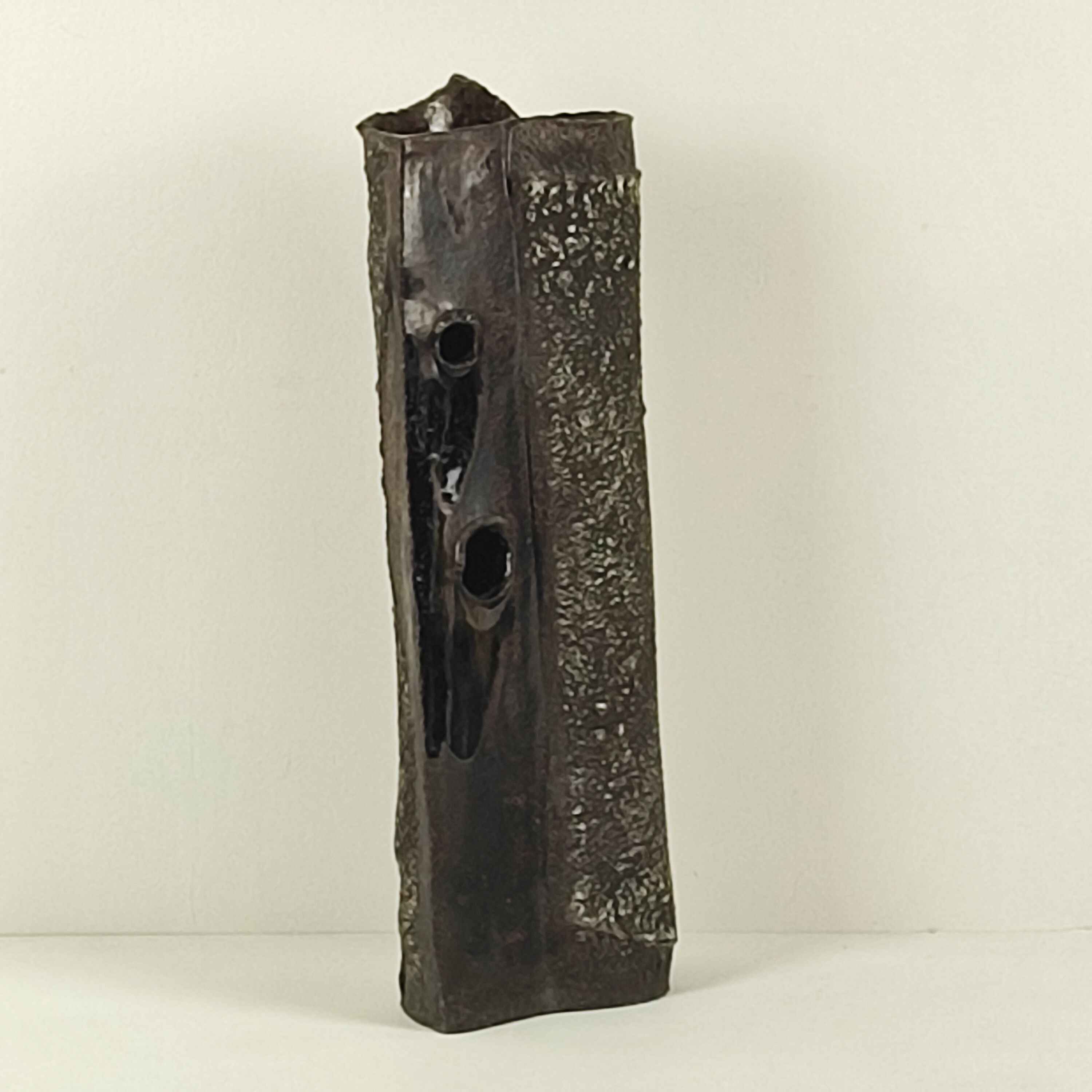 "Brutalist" vase