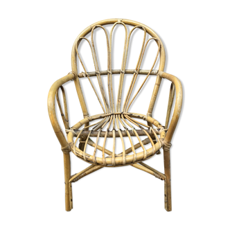 Rattan child armchair