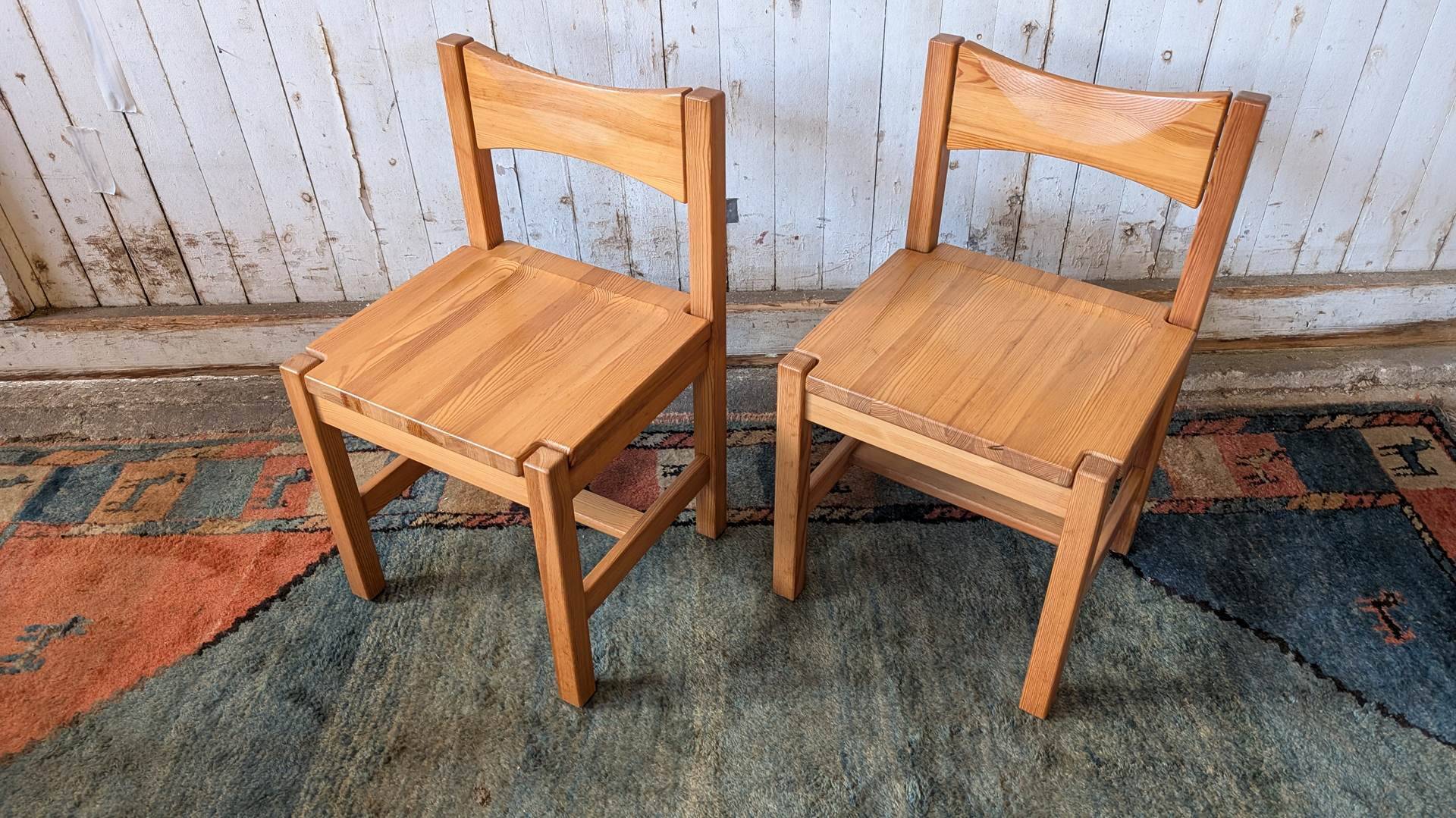 Paire de chaise Ilmari Tapiovaara