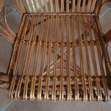 Rattan armchair 20s