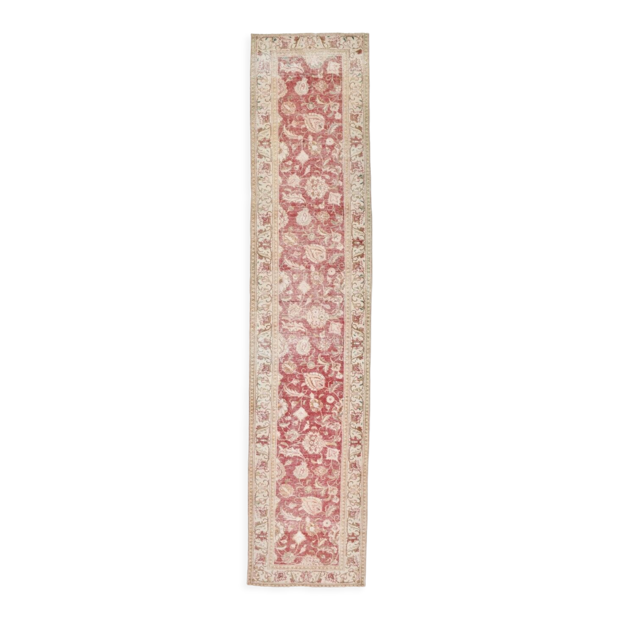 Tapis ancien 60s persan runner, 82x376cm