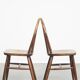 Set of 2 Vintage Wooden Spindle Windsor Chairs from the 1970s