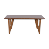 Table basse danoise en teck du milieu du siècle, années 1960