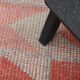 1970s Turkish Oushak Handmade Wool Cotton Red Runner Rug 90x304