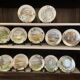 Set of 12 decorative plates Royal Worcester – Peter Barrett – Edition