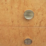 Pair of art deco bedside commode