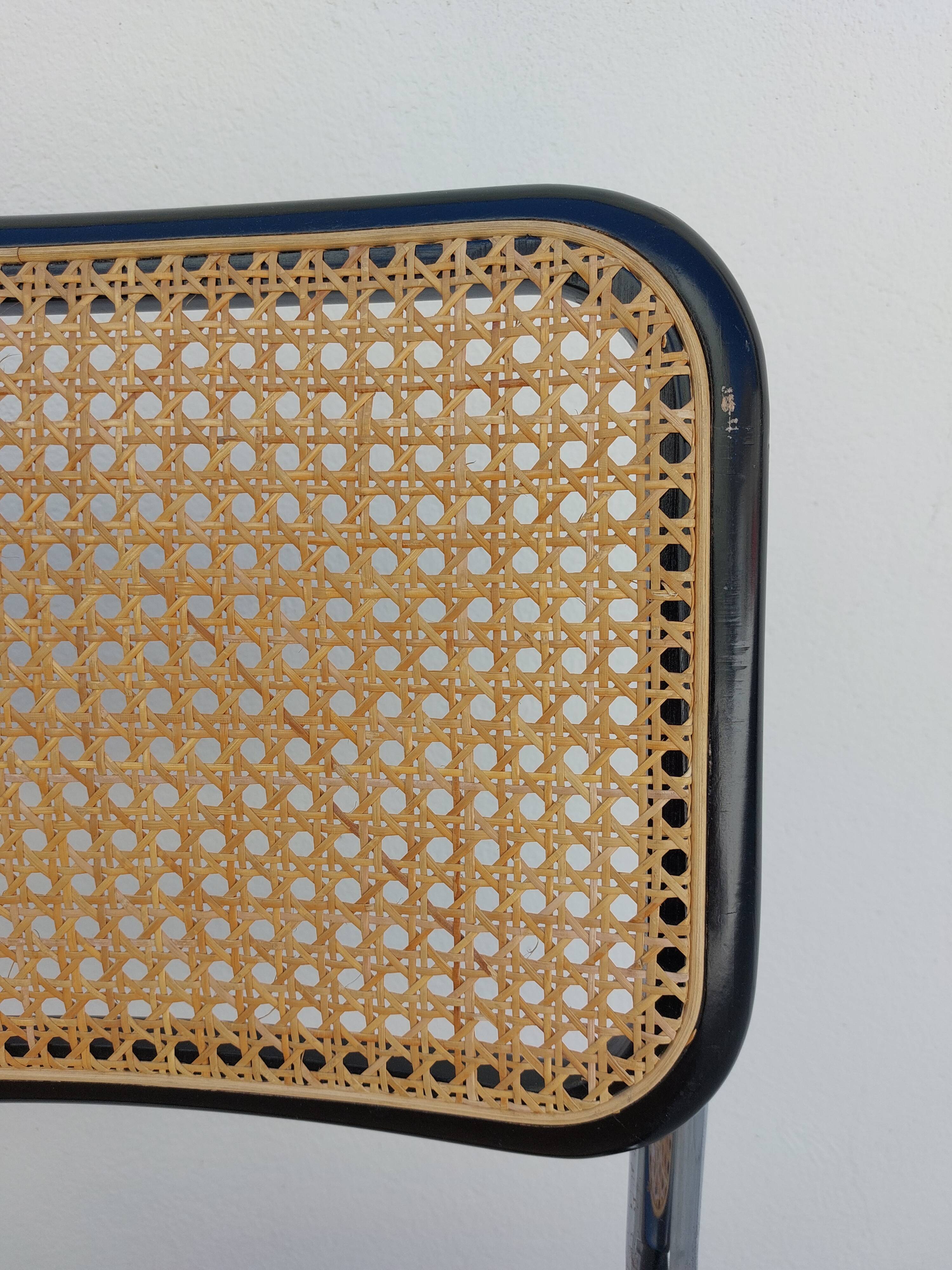 Chair Marcel Breuer B32 signed Italy cesca