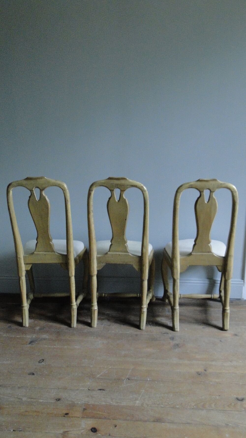 3 baroque Swedish chairs