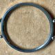 Art Deco tray - Leather & Stainless steel - Very good condition