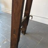 Old wooden stepladder