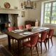 6 vintage oak chairs from the 1960s