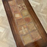 Table basse bois massif style Louis XIII (Louis 13)