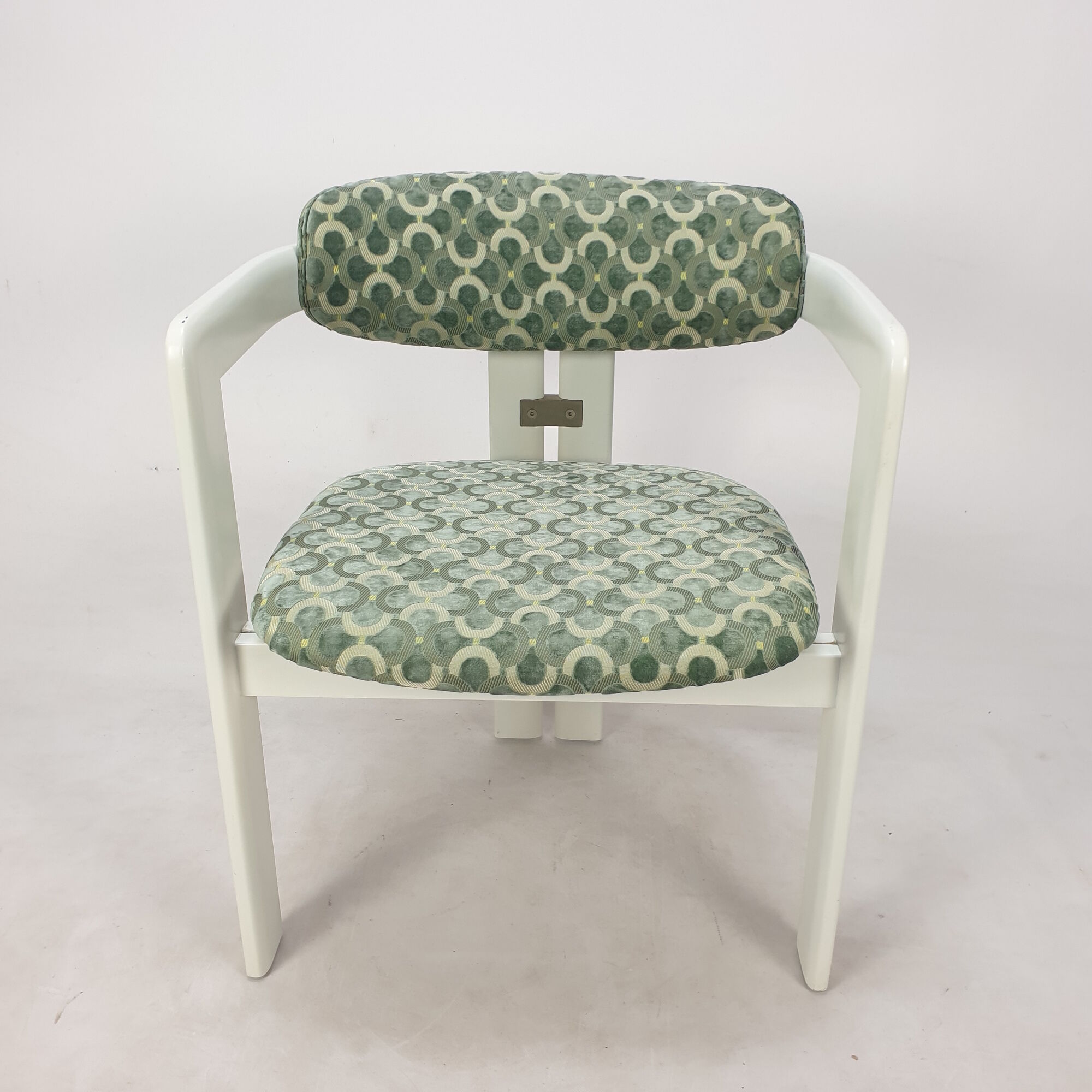 Augusto Savini for Pozzi Set of Four 'Pamplona' Chairs, Italy 1970's