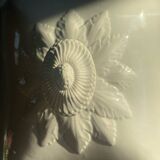 Grand plat cloche en porcelaine Villeroy et Boch ancien